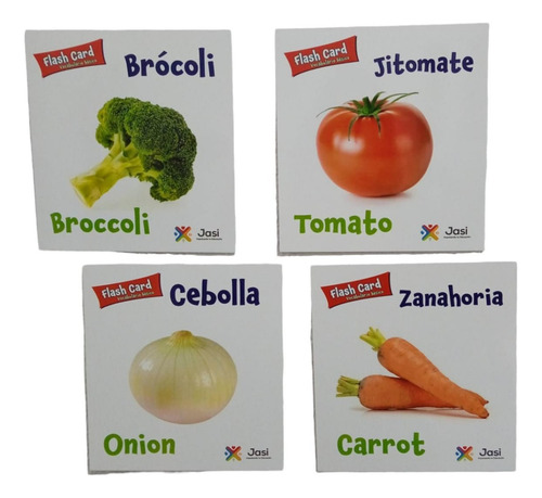 Flash Cards Didácticas, Vocabulario Ingles/españo 90 Tarjeta