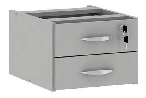Gaveteiro Suspenso Para Mesa 2 Gavetas Com Chave Imediato