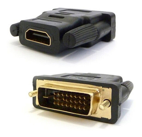 Kit 3 Adaptador Dvi Macho Para Hdmi Femea It-blue Le-3081