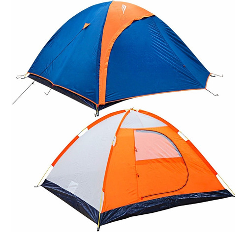 Imagem 3 de 6 de Barraca Camping Falcon 3 Pessoas Impermeável Trilha Nautika