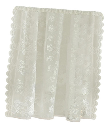 Cortina De Encaje Floral Ventana De Tul Cortina 150x200cm