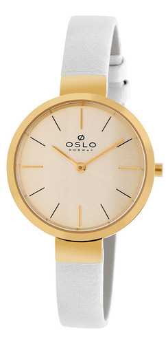 Relógio Feminino Oslo Slim Ofgscs9t0001 Dourado