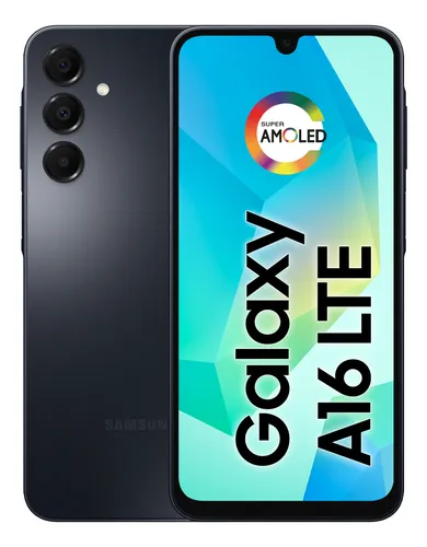 Celular Samsung Galaxy A16, 128gb + 4gb Ram, Câmera De Até 50mp, Tela 6.7 , Nfc, Ip54, Bateria 5000 Mah Preto