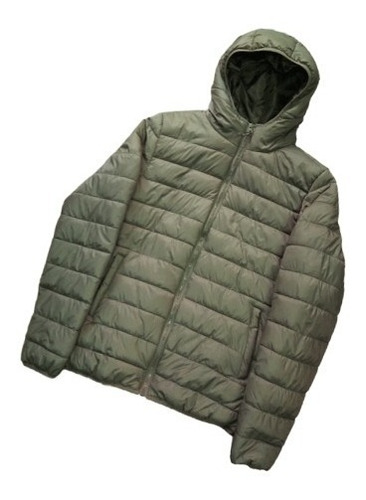 Campera Inflable Tipo Uniqlo Simil Pluma Hombre Importada