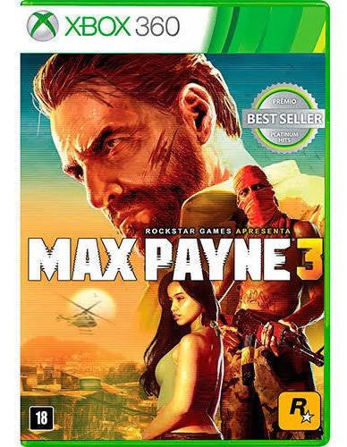 Max Payne 3 Xbox 360 Mídia  Física  Original Pronta Entrega