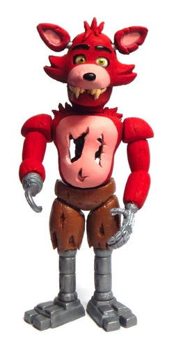 Imagen 2 de 3 de Combo 2 Figuras Five Nights Freddys Pizza Fnaf Foxy + Lefty