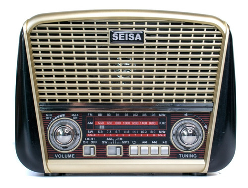 Radio Estilo Baquelita Vintage Dorado
