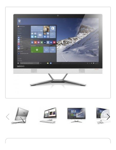 Todo En Uno All In One Lenovo Ideacentre 300-22acl 21.5 PuLG