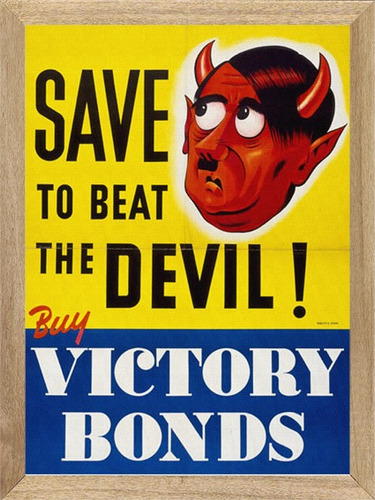 Carteles Militares  Victory Bonds, Cuadro, Poster      M030