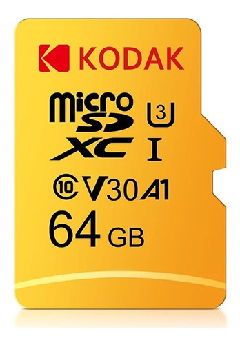 Memoria Kodak Micro Sdxc 64gb Clase 10 Video 4k 