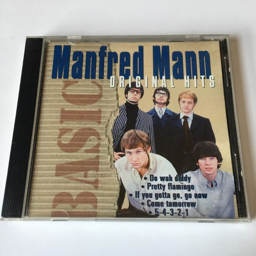 Cd Manfred Mann   Original Hits   Edición Europea