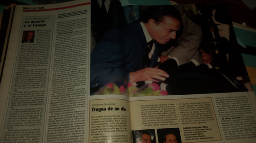Revista Noticias Muerte Carlitos Menem Pele Repetto 1995 (Usado)