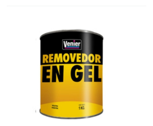 Removedor En Gel Por 1 Kg Decapante De Pintura Venier 