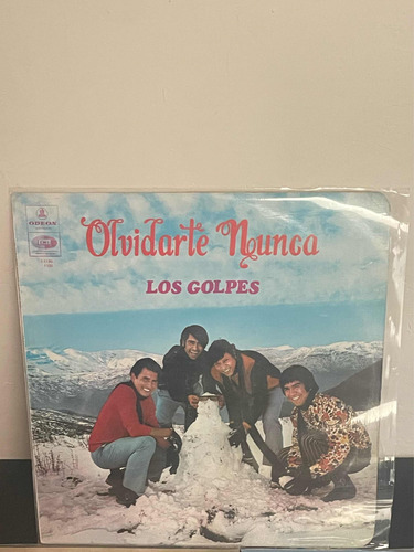 Los Golpes - Olvidarte Nunca Lp Vinilo Azul