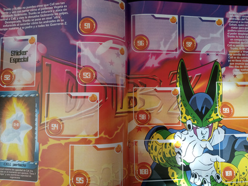 Sticker Álbum Dragon Ball Z3 Reimpresión Colección Completa