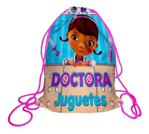 90 Morralito Dulcero Bolo Fiesta Infantil Doctora Juguetes