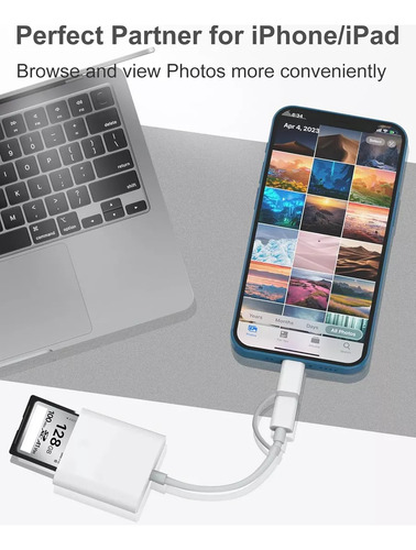 Lector De Tarjetas De Memoria Usb C Adaptador Otg Usb 2 En 2