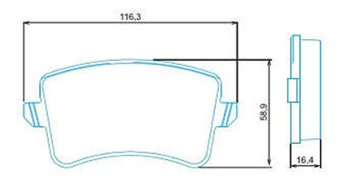 Pastilha Freio Traseira Audi A3 2008/ Jurid Hqj2308