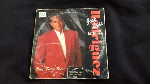 Cd Single Promocional José Luis Rodríguez El Puma Boca Dulce