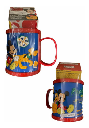 Taza 3d De Plástico Mickey Mouse Niños