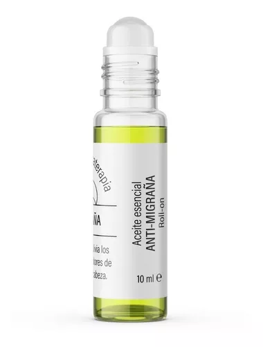 Aceite Esencial Aromaterapia Dolor De Cabeza Roll On 10 Ml