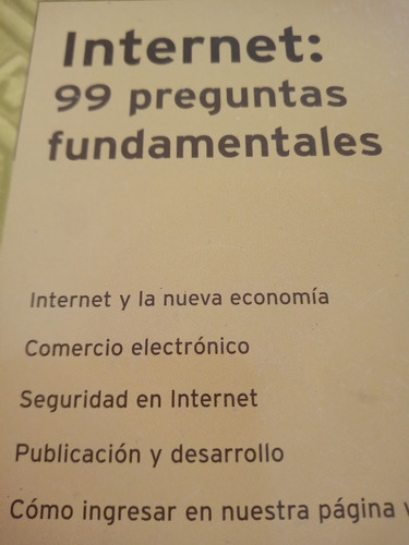 Internet 99 Preguntas Fundamentales Julian Hasse Usado