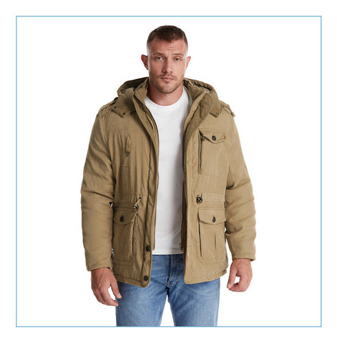 Chaqueta Esquí Para Hombre Chaqueta Polar Senderismo Capucha
