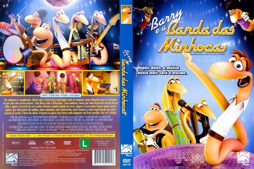 Barry E A Banda Das Minhocas Dvd Original Lacrado
