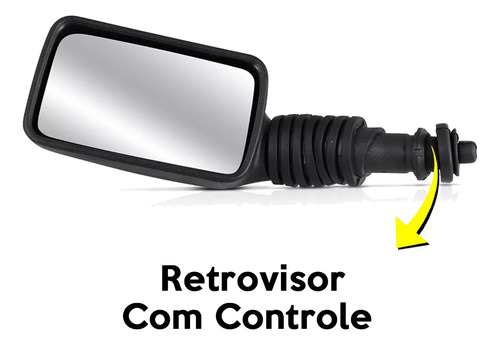 Par Retrovisor Uno Elx 96 97 98 99 2000 2001 Com Acabamento