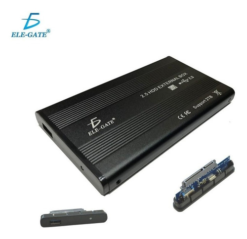 Elegate Gabinete Disco Duro Sata 6gb/s Usb 2.0 Con08