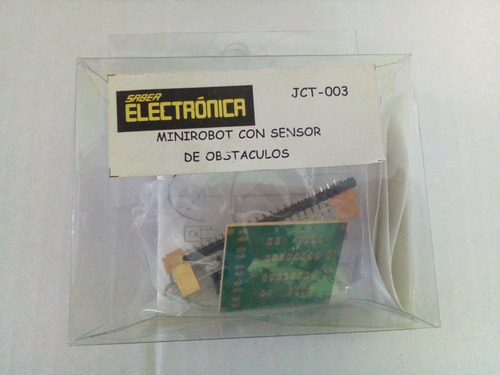 Kit Mini Robot C/sensor De Obstáculos + Curso Robótica Beam