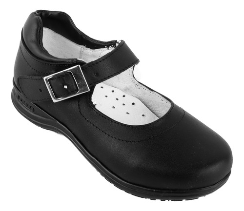 Zapato Escolar Niña Luces Leds Arco Soporte 100% Piel 1241 (