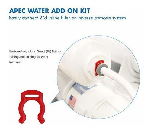 Agua Apec Addon Qc Kit Osmosis Inversa Add On Para 1 4