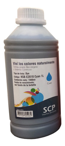 Tinta De Sublimación Premium 1 Litro Scp L380 L4150 - Envío!