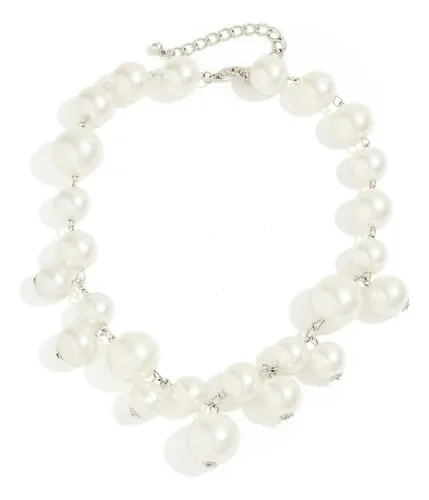 comprar Gargantilla De Perlas Gruesas, Estilo Bohemio, Perlas Bolas
