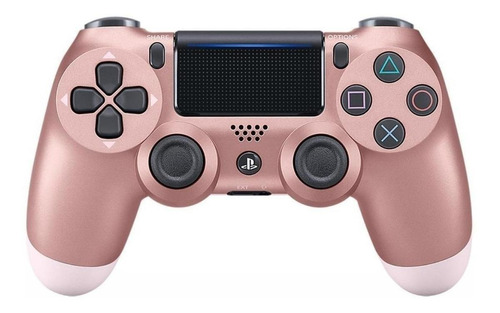 Controle Playstation Dualshock 4 Rosa Dourado - Ps4