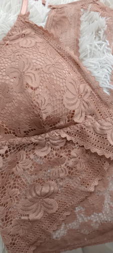 Corpi Bralette Sirena Encaje Camel Encaje M/l