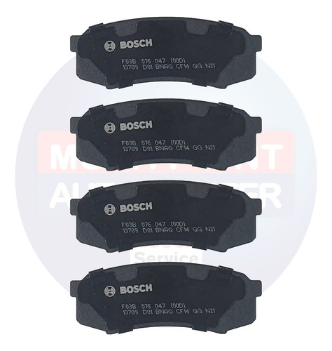 Imagem 3 de 6 de Pastilha Freio Traseiro Toyota Sw4 2016 2017 2018 2019 2020