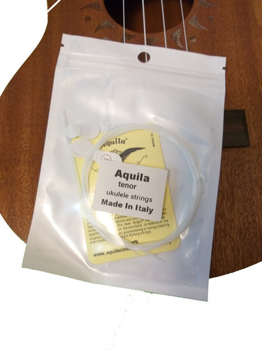 Imagen 1 de 2 de Cuerdas Para Ukelele Tenor Aquila Made In Italy