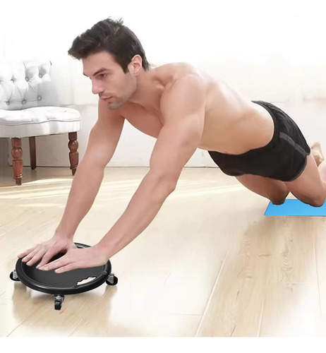 Tablero De Rueda Abdominal Control Deslizante De Ejercicio A