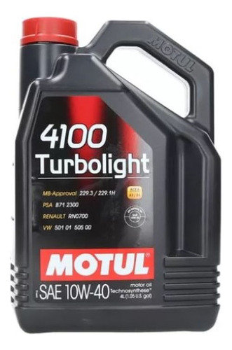 Motul 4100 Turboligth 10w-40 4lt