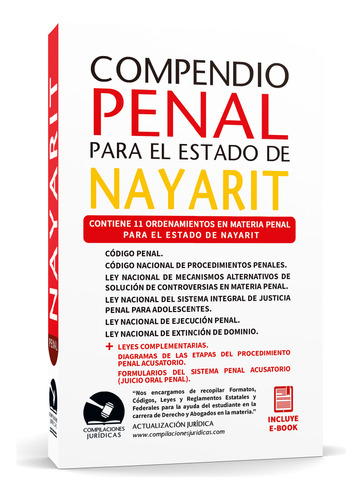 Código Penal De Nayarit ( Compendio Penal )