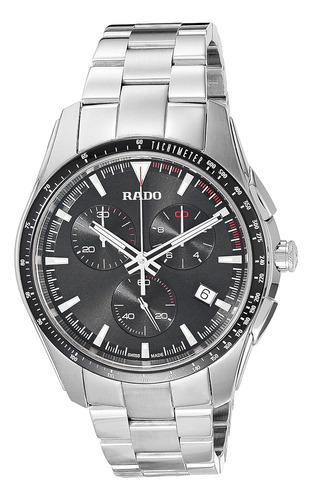 ~? Rado Reloj De Cuarzo Suizo Hyperchrome Para Hombre, Negro