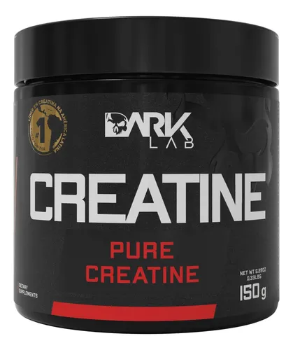 Creatina Monohidratada Em Pote 150g 100% Pura Dark Lab