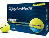 Comprar Kaddygolf Pelotas Golf Taylormade Distance+ Caja X12 Amarill