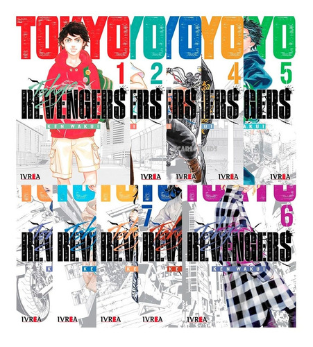 Manga Tokyo Revengers Todos Los Tomos Editados A La Fecha Sk