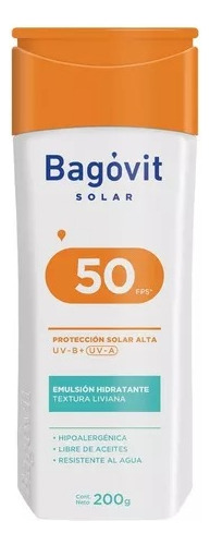Bagovit Solar Family Care Protección Solar Fps 50 X 200ml.