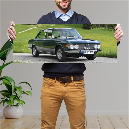 Cuadro 30x80cm Auto 1968 Bmw 2500 88573 7