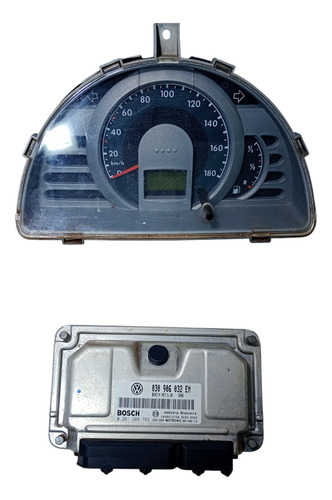 Kit Code Módulo Injeção Vw Gol G4 1.0 Power 2004a2008