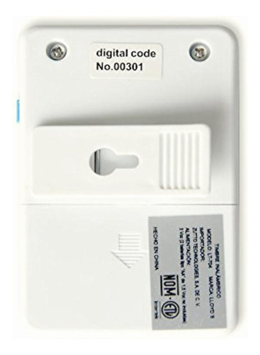 Lloyd's Lt-704 Timbre Inalámbrico, Color Blanco